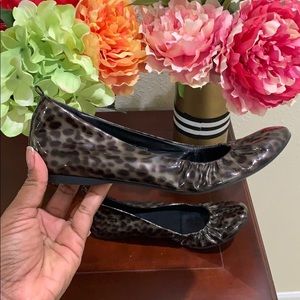 J Crew CeCe Tortoise Print Ballerina Flats Sz 6